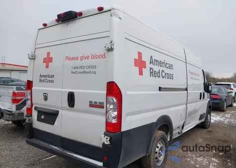 2021 Ram Promaster 3500 Cargo Van High Roof 159 Wb Ext z USA, uszkodzony, nr VIN 3C6MRVJG4ME561919